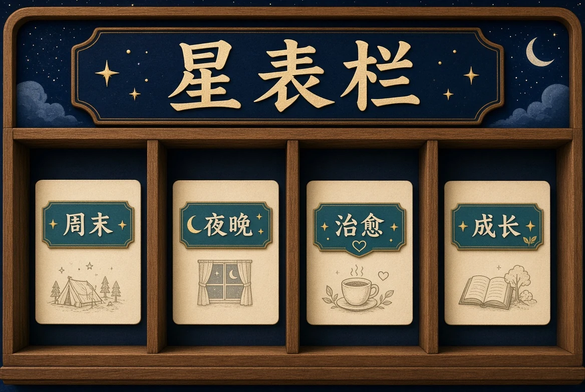 星表栏阅读整理